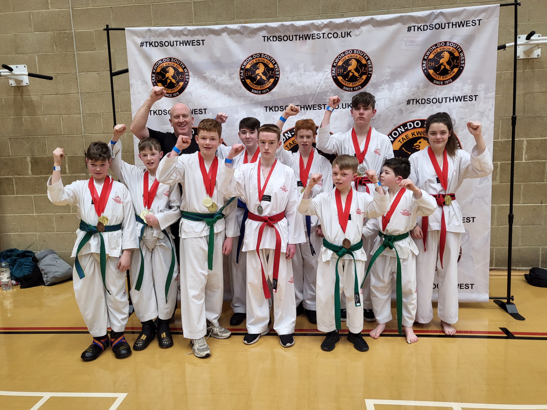 TKD Tyrone members blaze a trail of gold