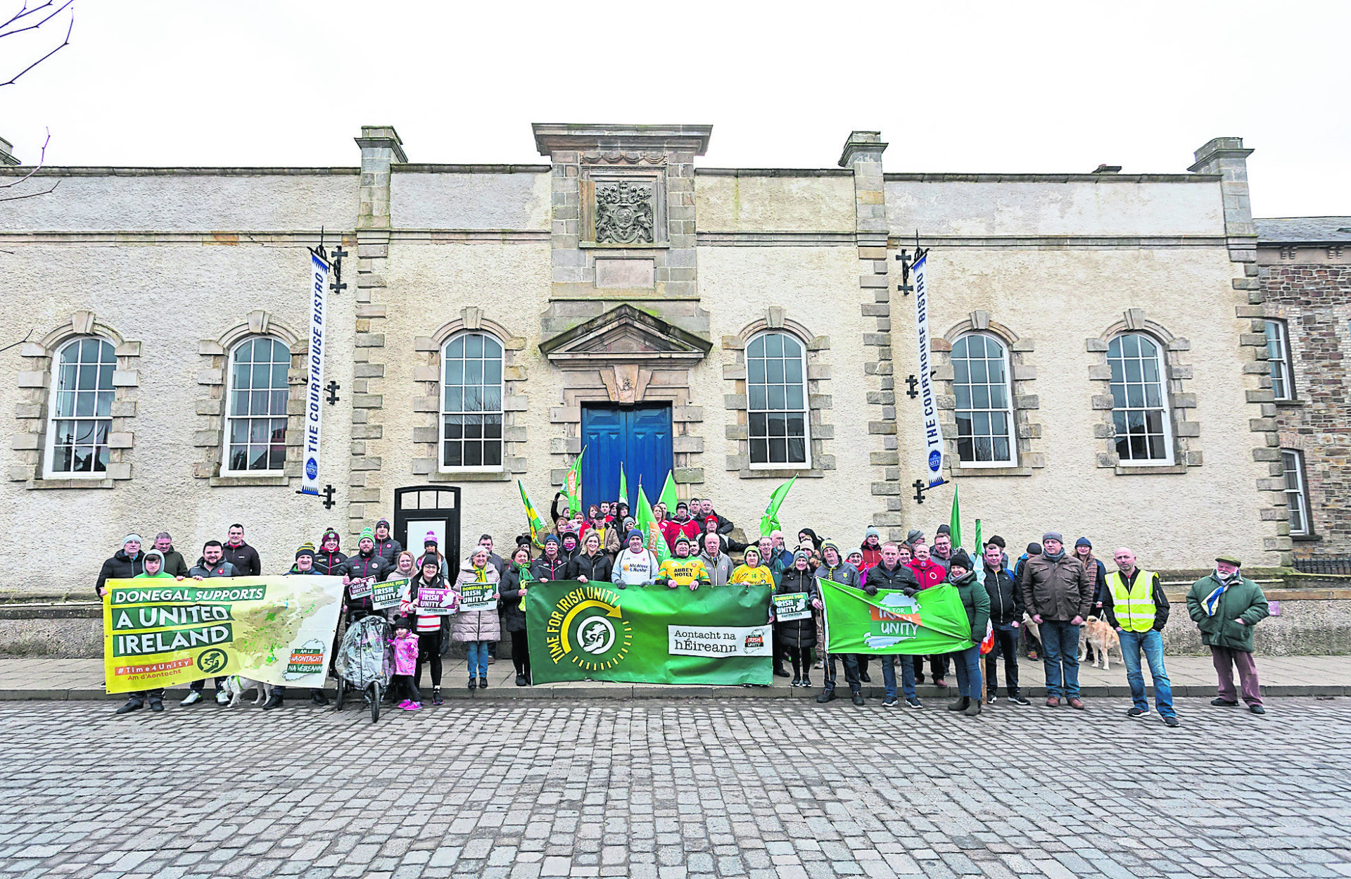 Hundreds take part in ‘Walk for Irish Unity’