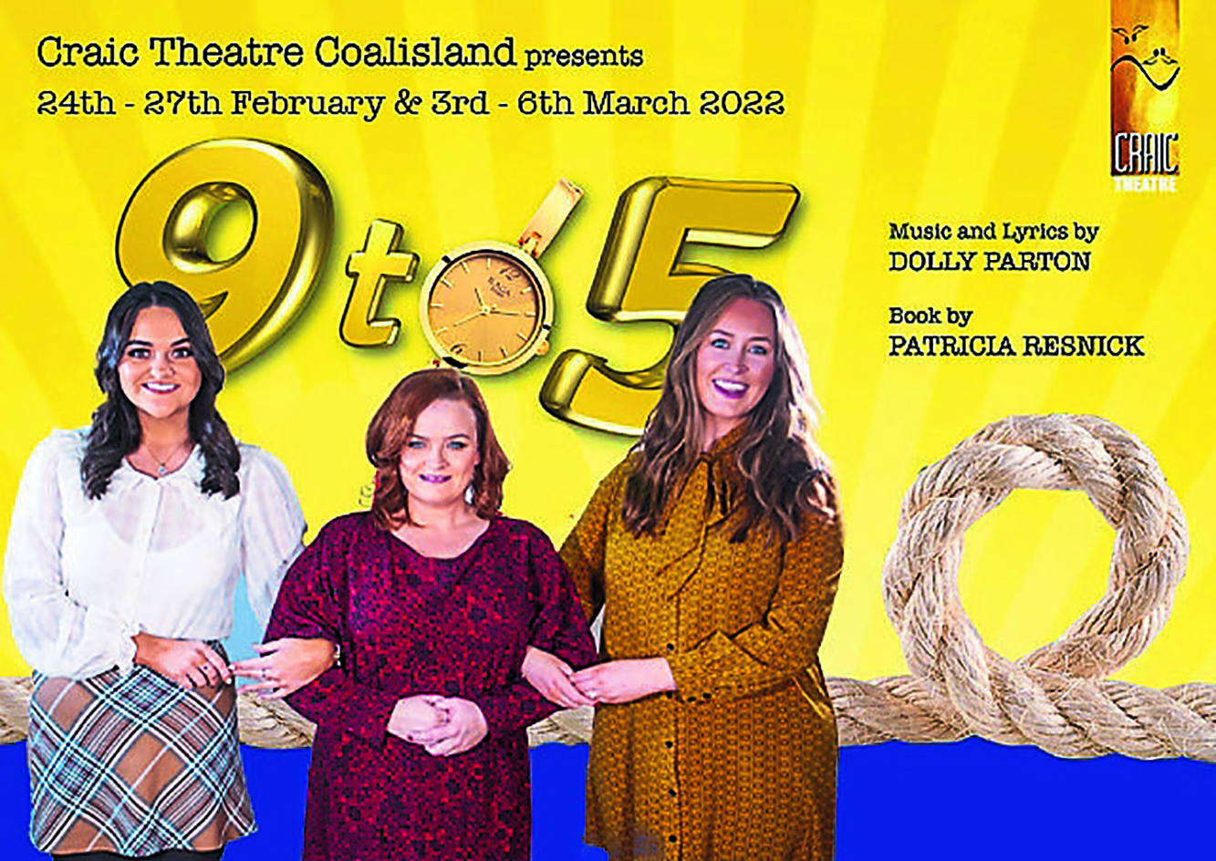 Rehearsal’s in full swing for 9 to 5 musical at Coalisland’s Craic Theatre