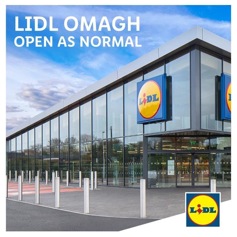 Lidl Omagh to remain ‘open as normal’ for next three weeks