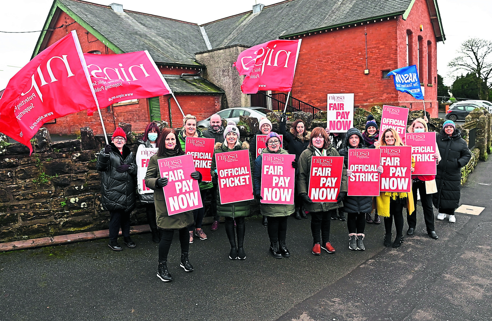 Education welfare officers determined to continue with strike action