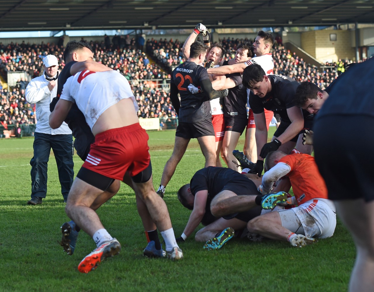 Tyrone set to appeal after four red-cards issued in derby clash