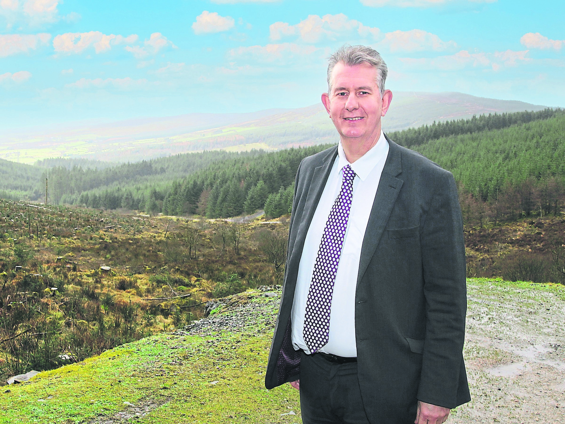 Minister visits Gortin Glens to see £1.1 million improvements