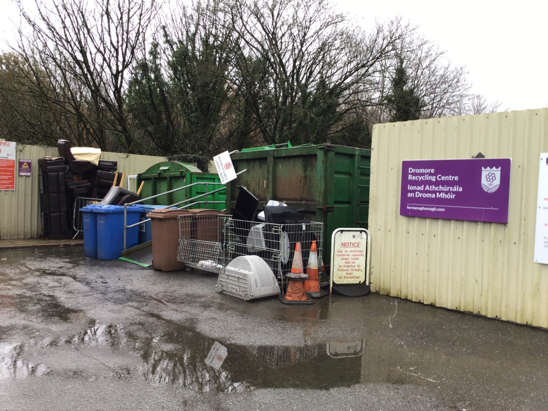 Dromore Recycling Centre due to close for three weeks