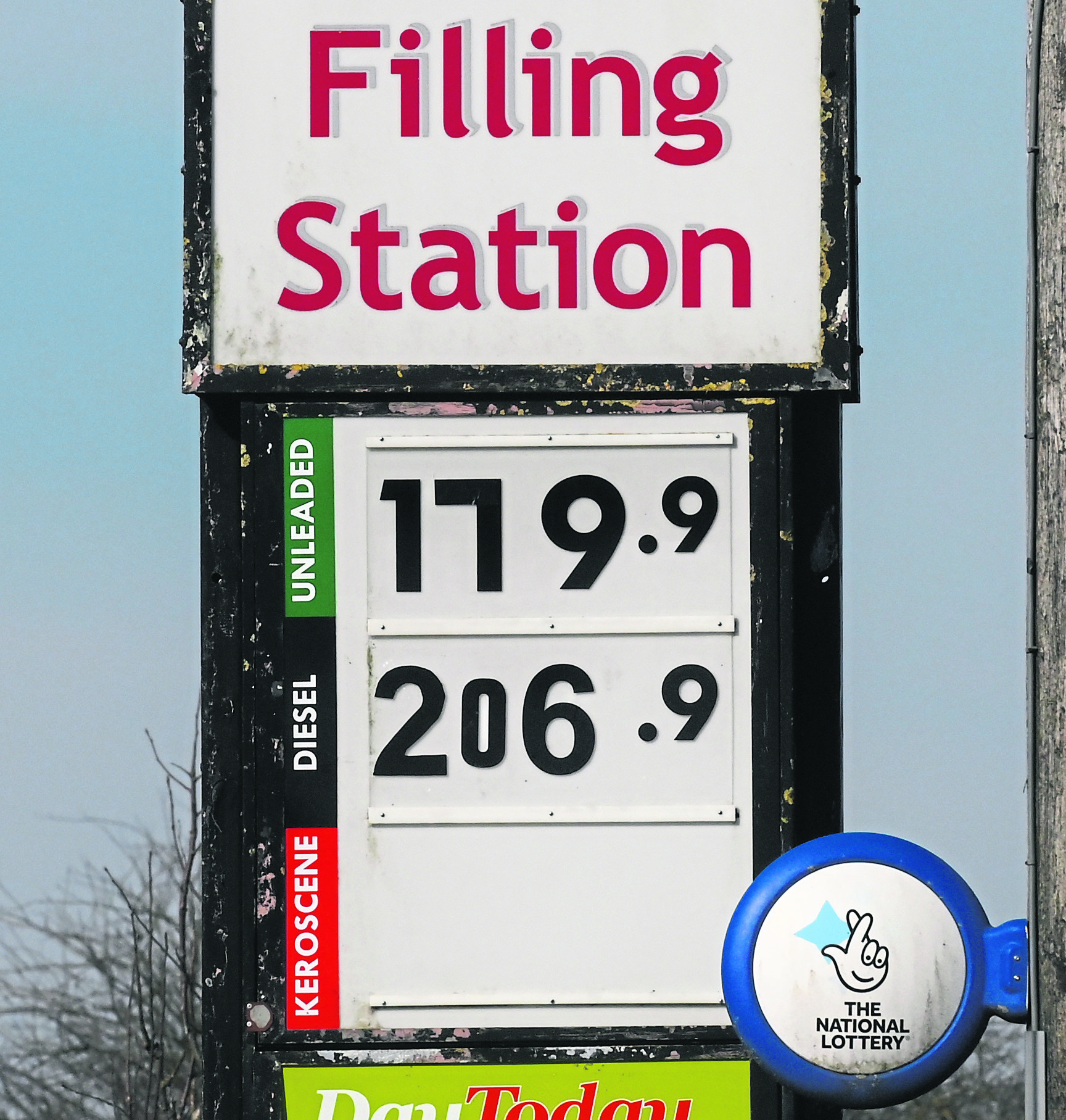 Diesel goes above £2 a litre at some local Tyrone fuel stations