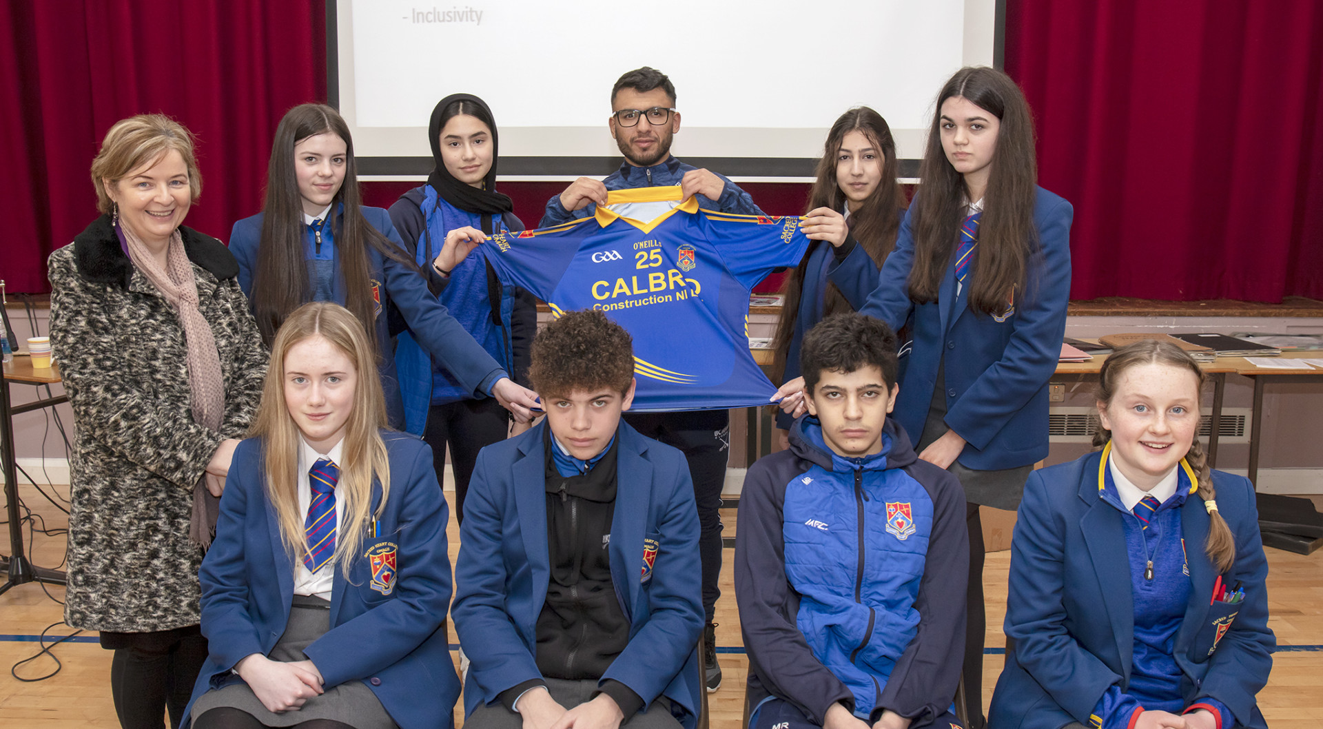 Sacred Heart College pupils enjoy talk from inspirational Iraqi  hurler