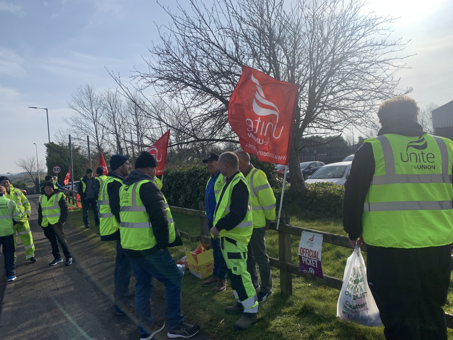 Striking for a fair day’s pay