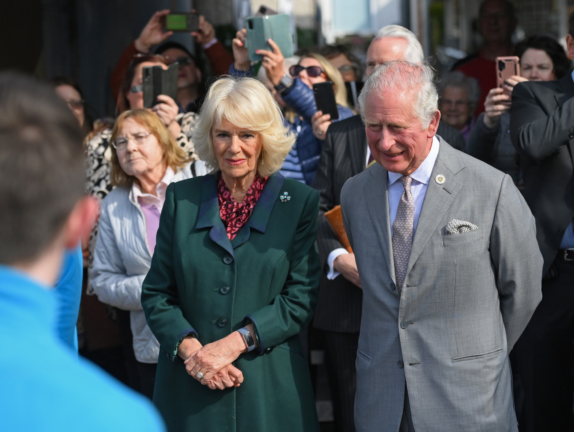 Royal couple thrill crowds in Cookstown