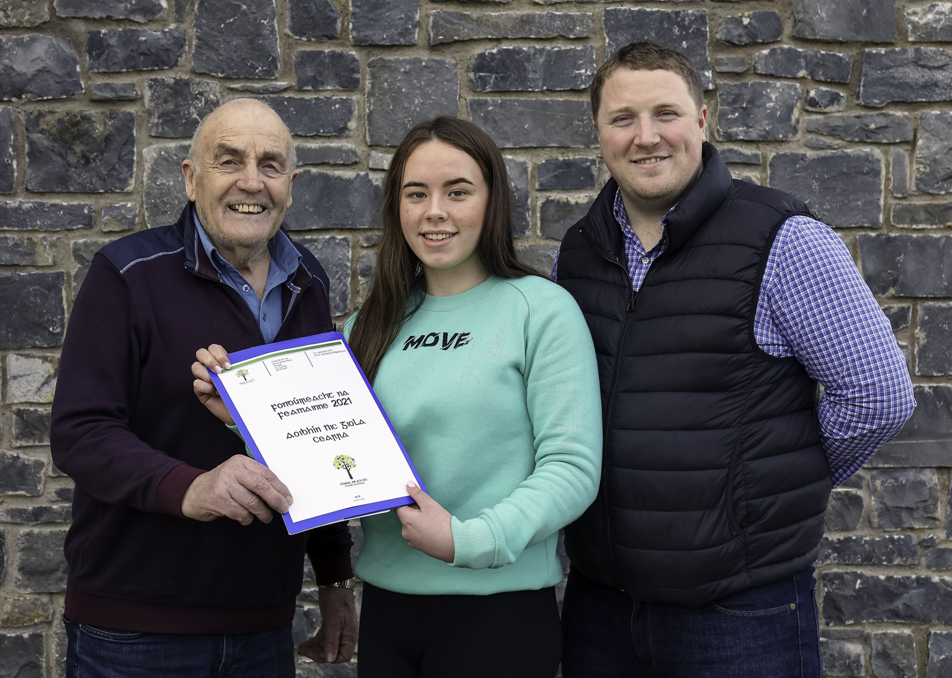 Aoibhín wins Irish language scholarship