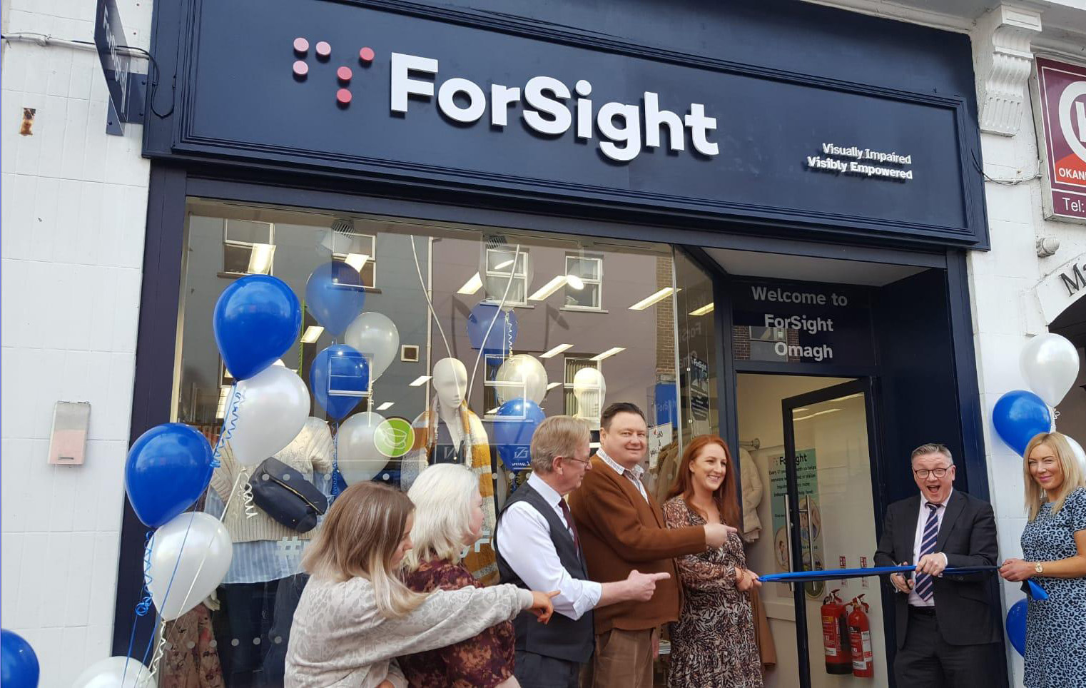 Sight loss charity opens first shop in Omagh