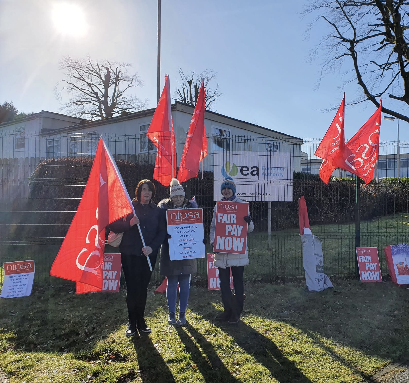 Omagh strike action continues for education welfare officers