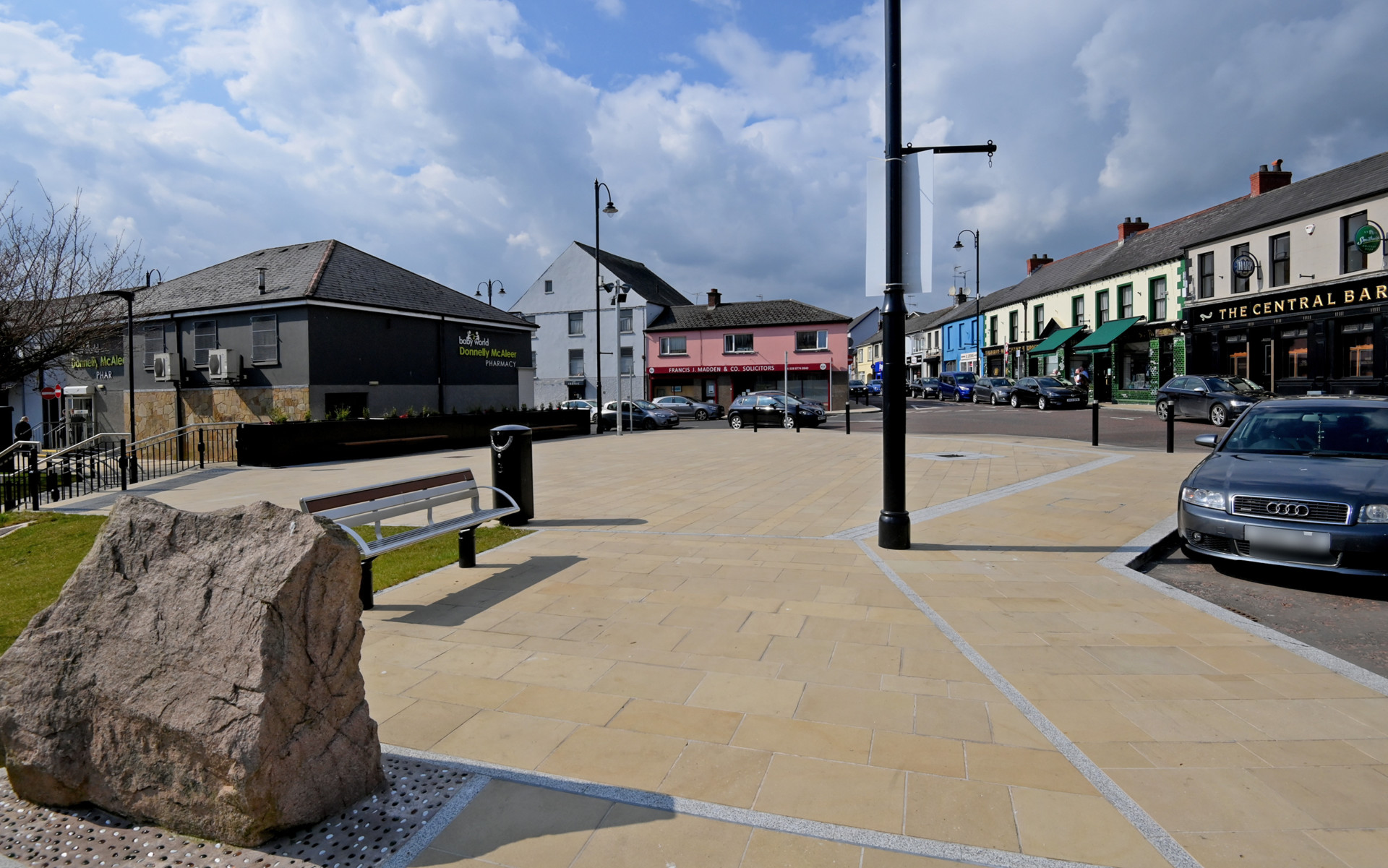 Coalisland gives its verdict on completed public realm scheme