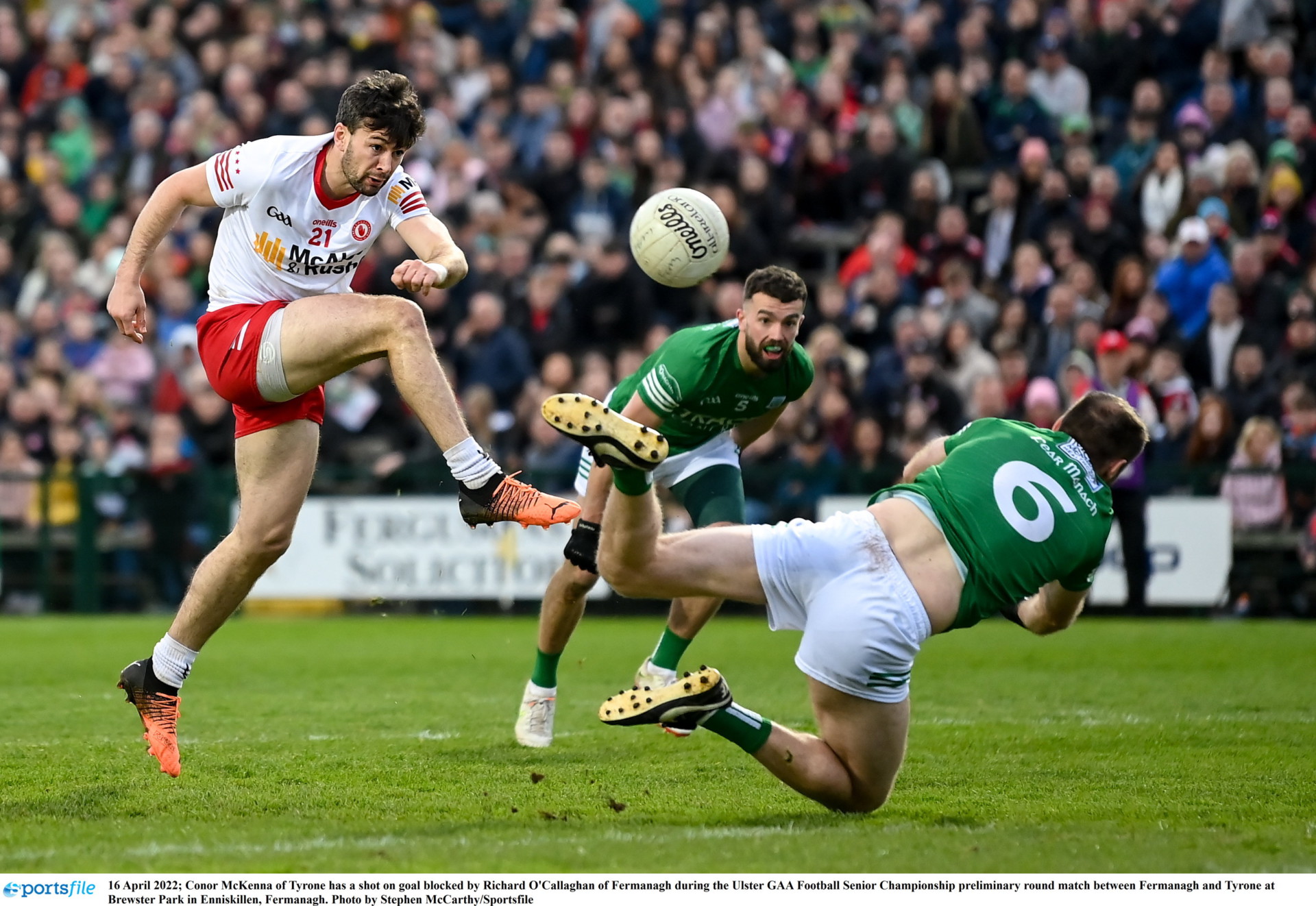 Tyrone boost as McKenna cleared to play against Derry