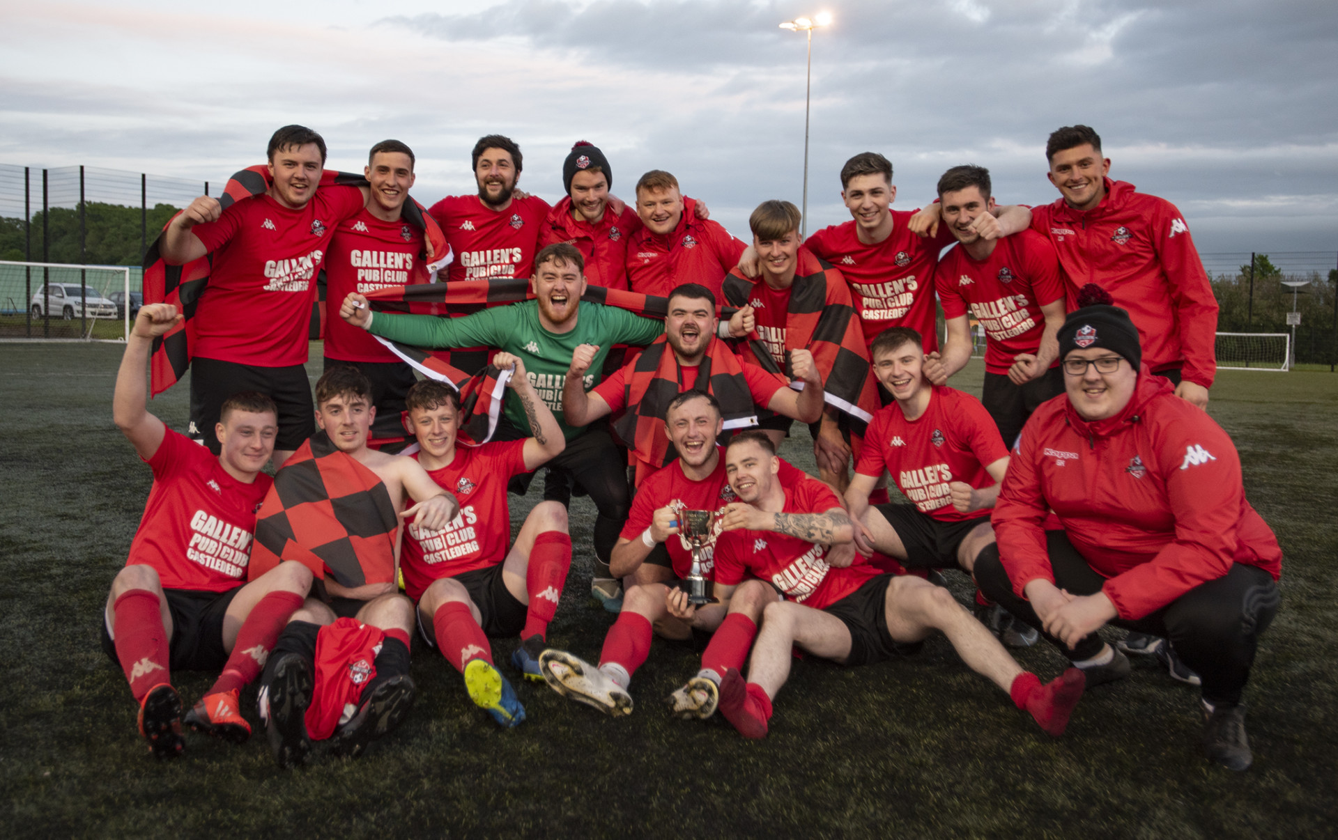 Castlederg United mark first season with silverware success