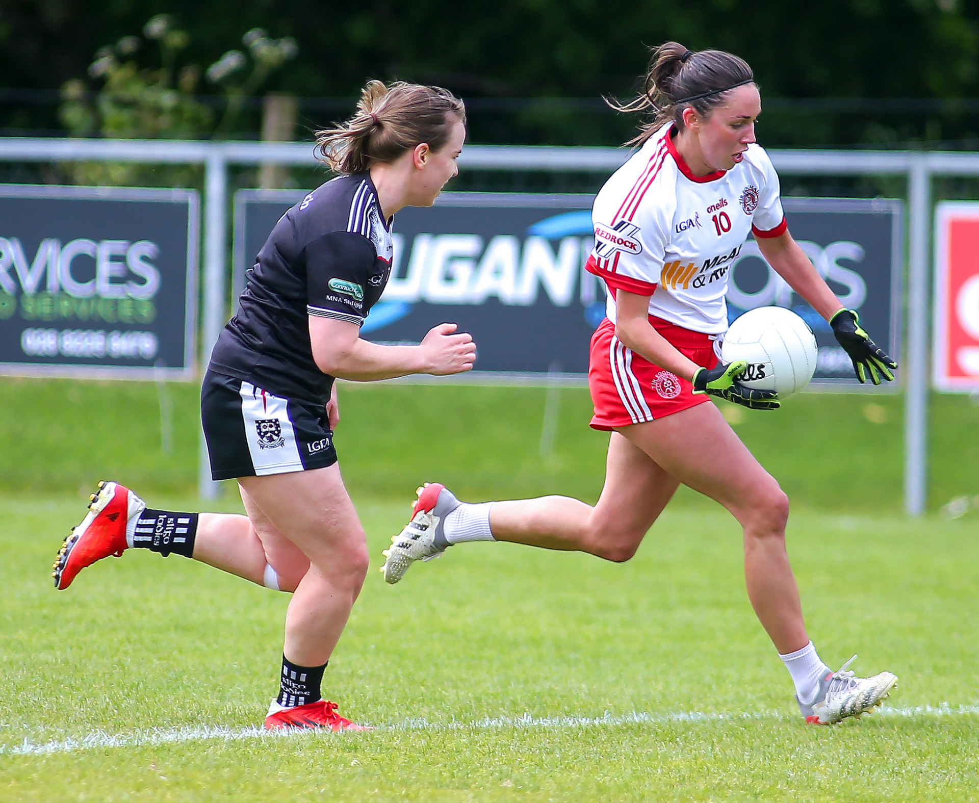 Ladies lose out in Laois but still progress