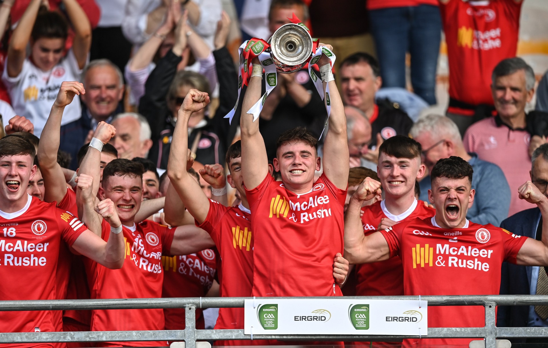 Tyrone shine in top 20 players from the EirGrid U20 All-Ireland Championship