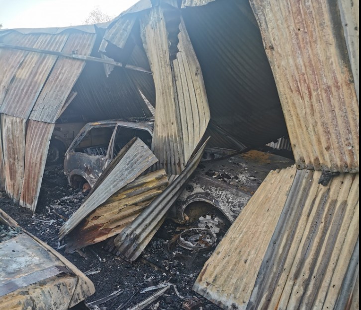 Destruction of three vintage cars treated as arson