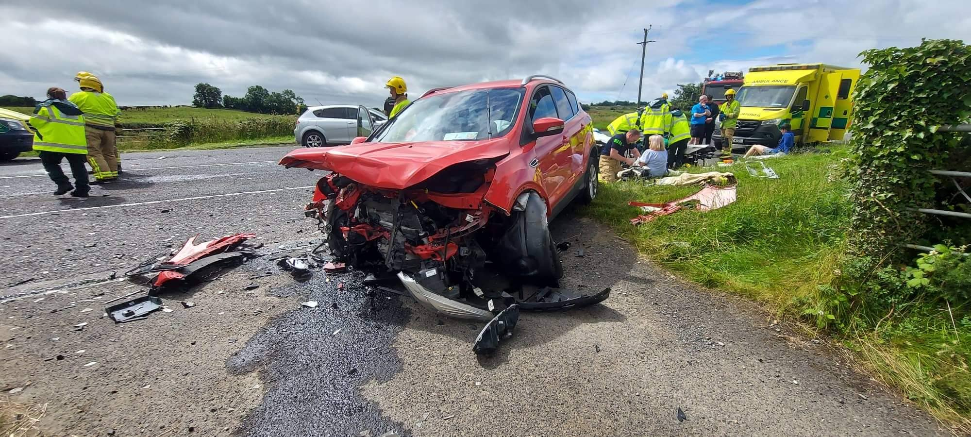 Friends survive horror a5 crash