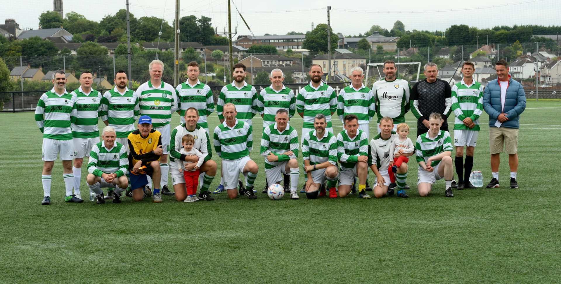 Footie friends raise thousands in Dungannon charity match