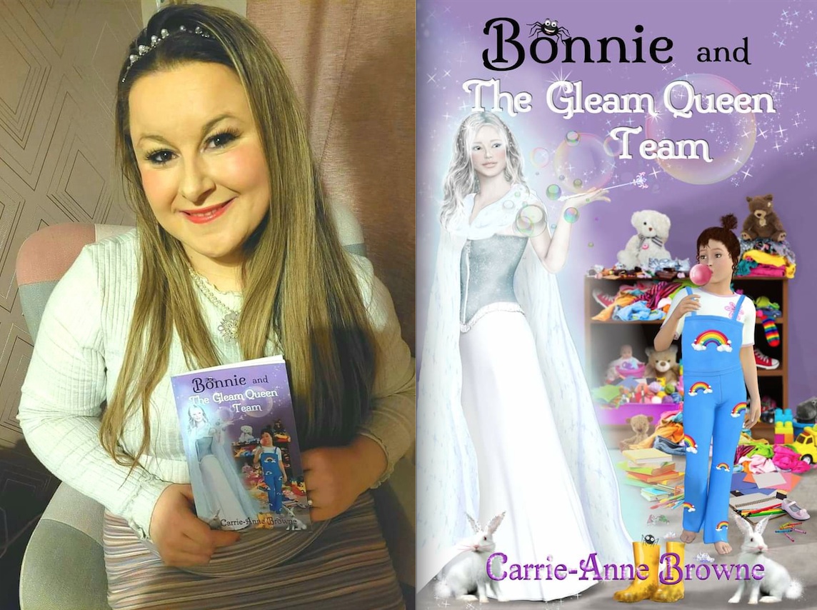 Kind-hearted Carrie-Anne writes magical book for children