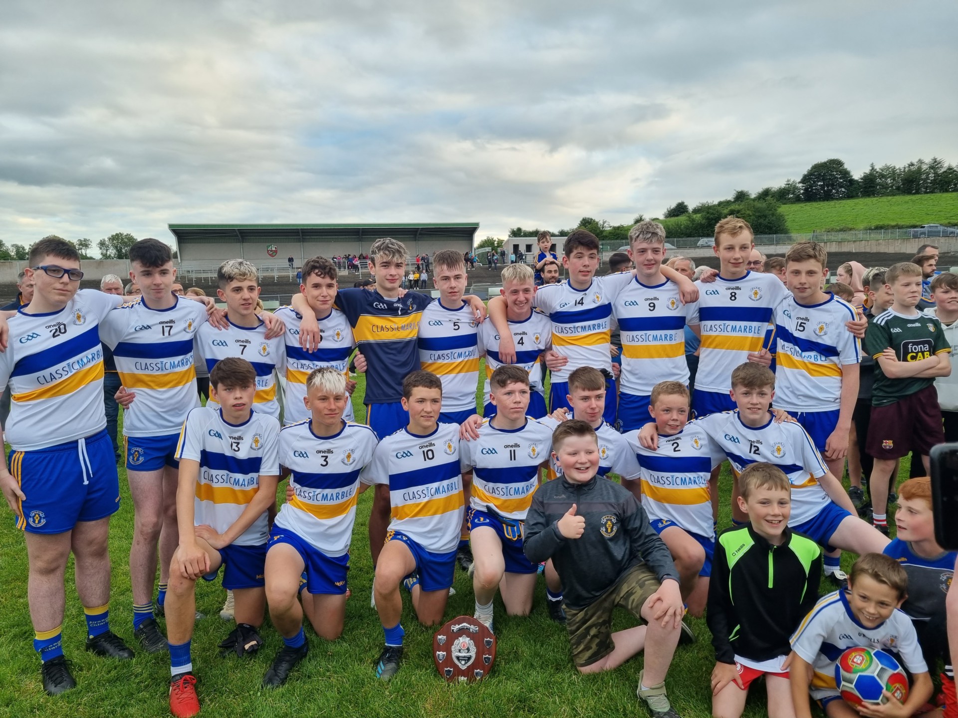 Errigal Minors defeat Augher in Gr 4 Championship Final