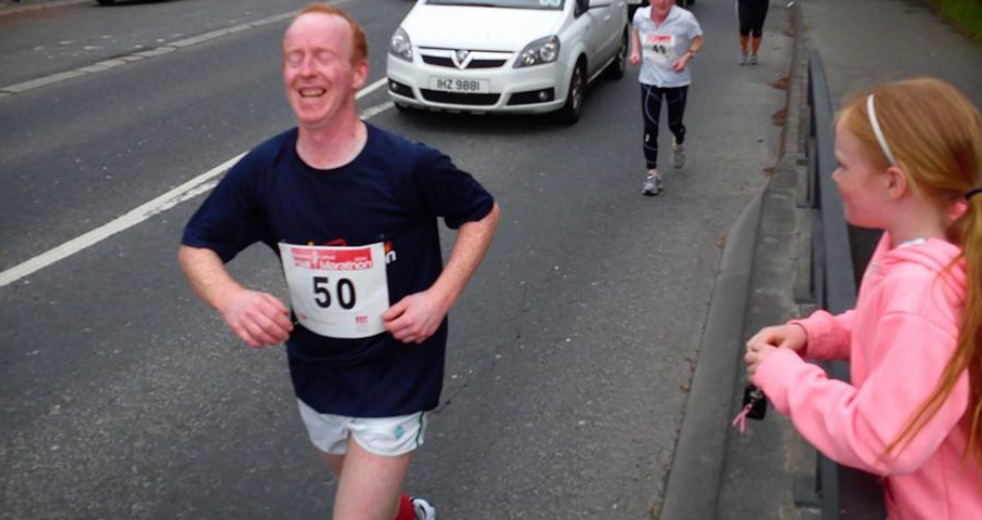 Strabane man runs first marathon in mum’s memory