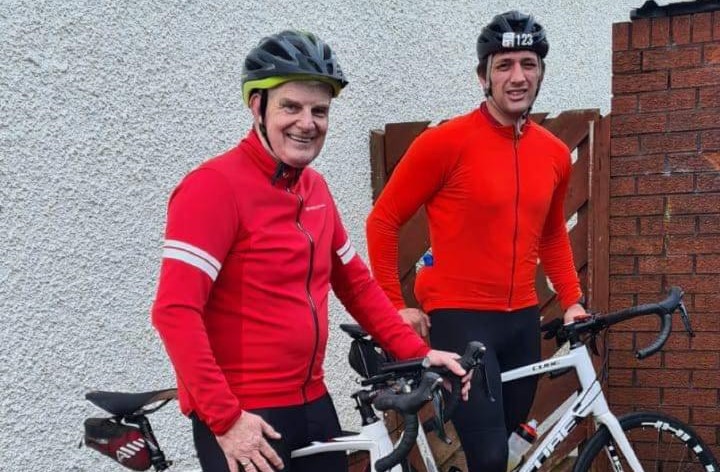 Little Daniel inspires epic charity cycle twice around Lough Neagh