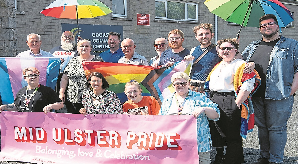 Mid Ulster Pride parade – ‘Best one yet’