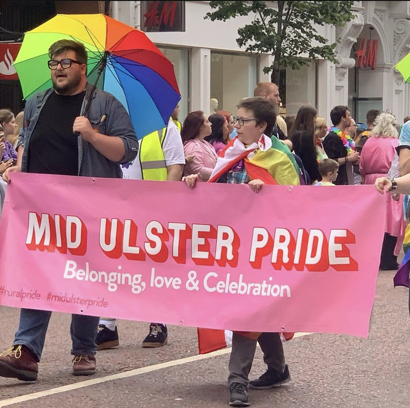 Mid Ulster Pride receives ‘amazing’ reception in Belfast