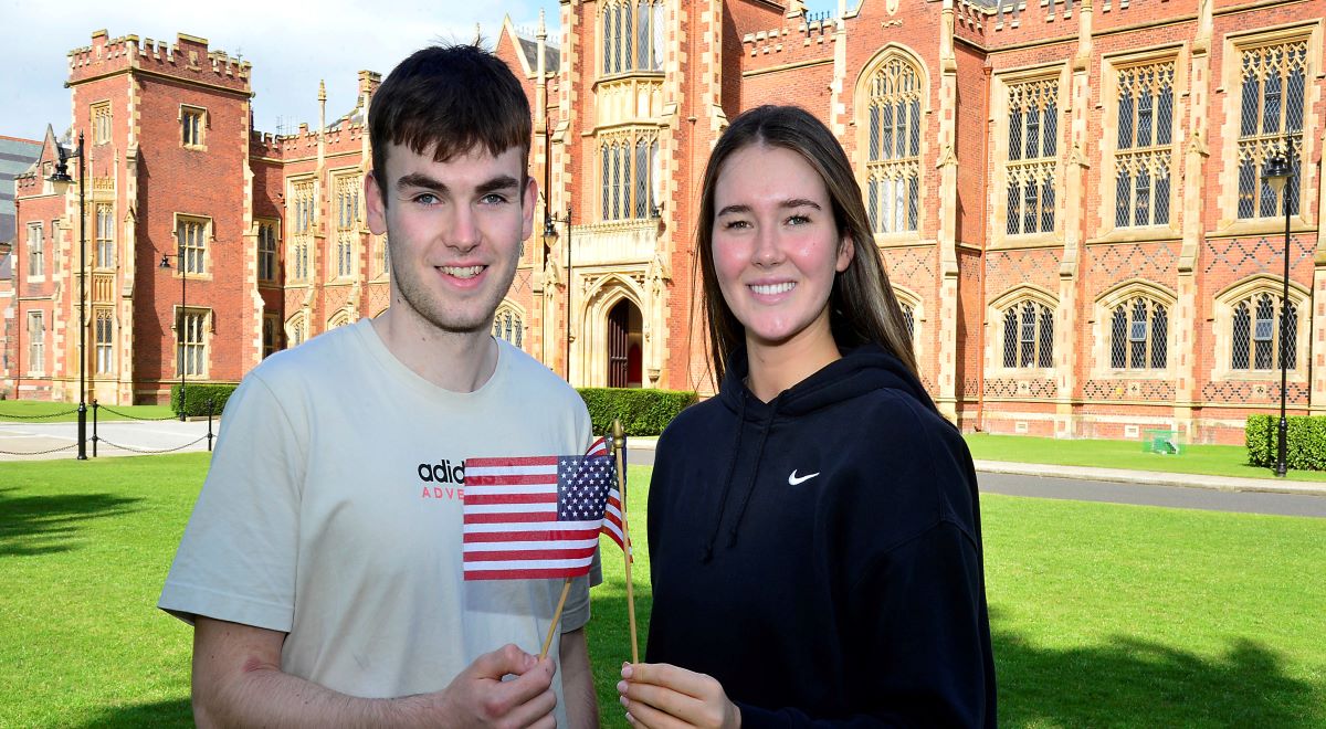 Sean and Abigail to study in USA