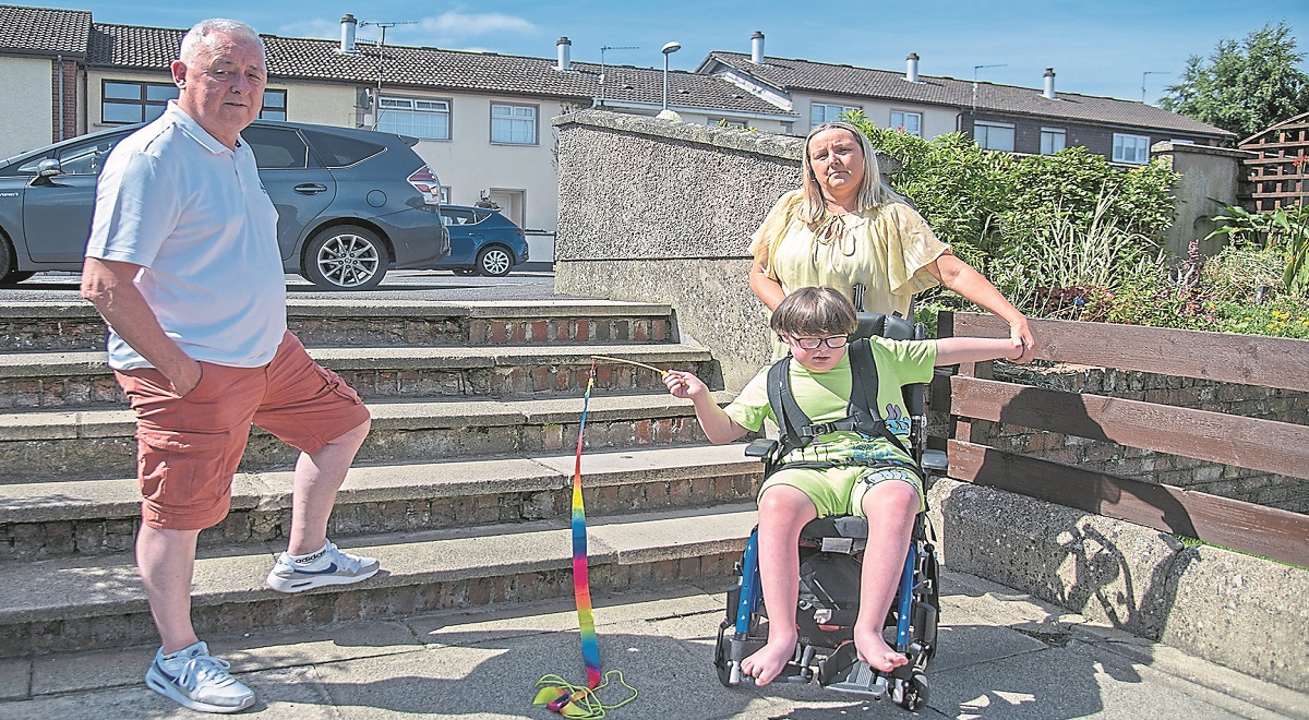 Failure to provide ramp for disabled child
