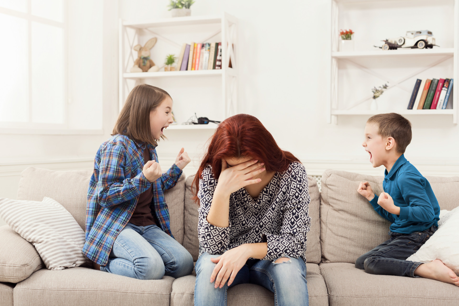 How do I stop my children from fighting?