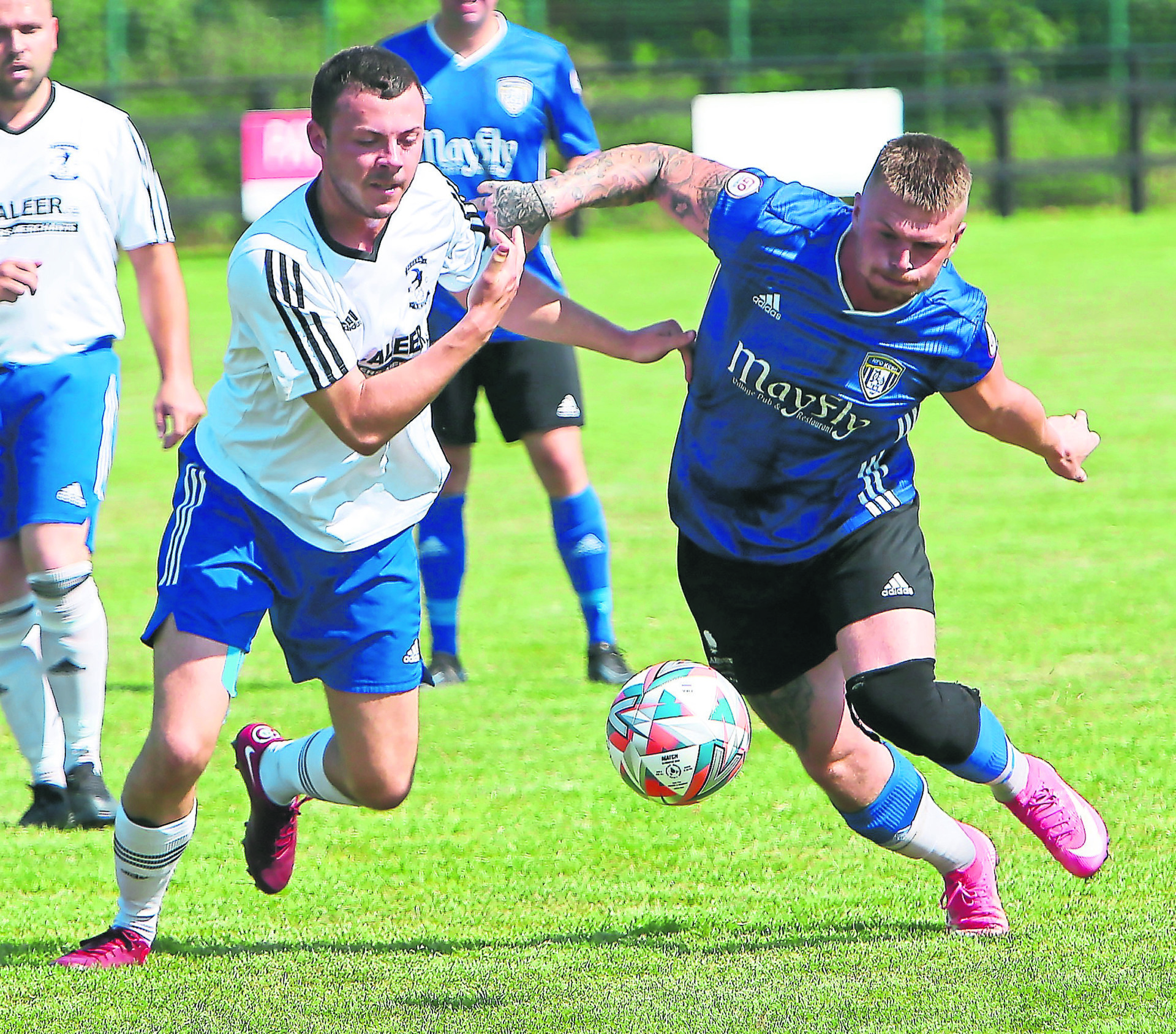 Derby delight for Beragh and Derg Res as Harps salvage point