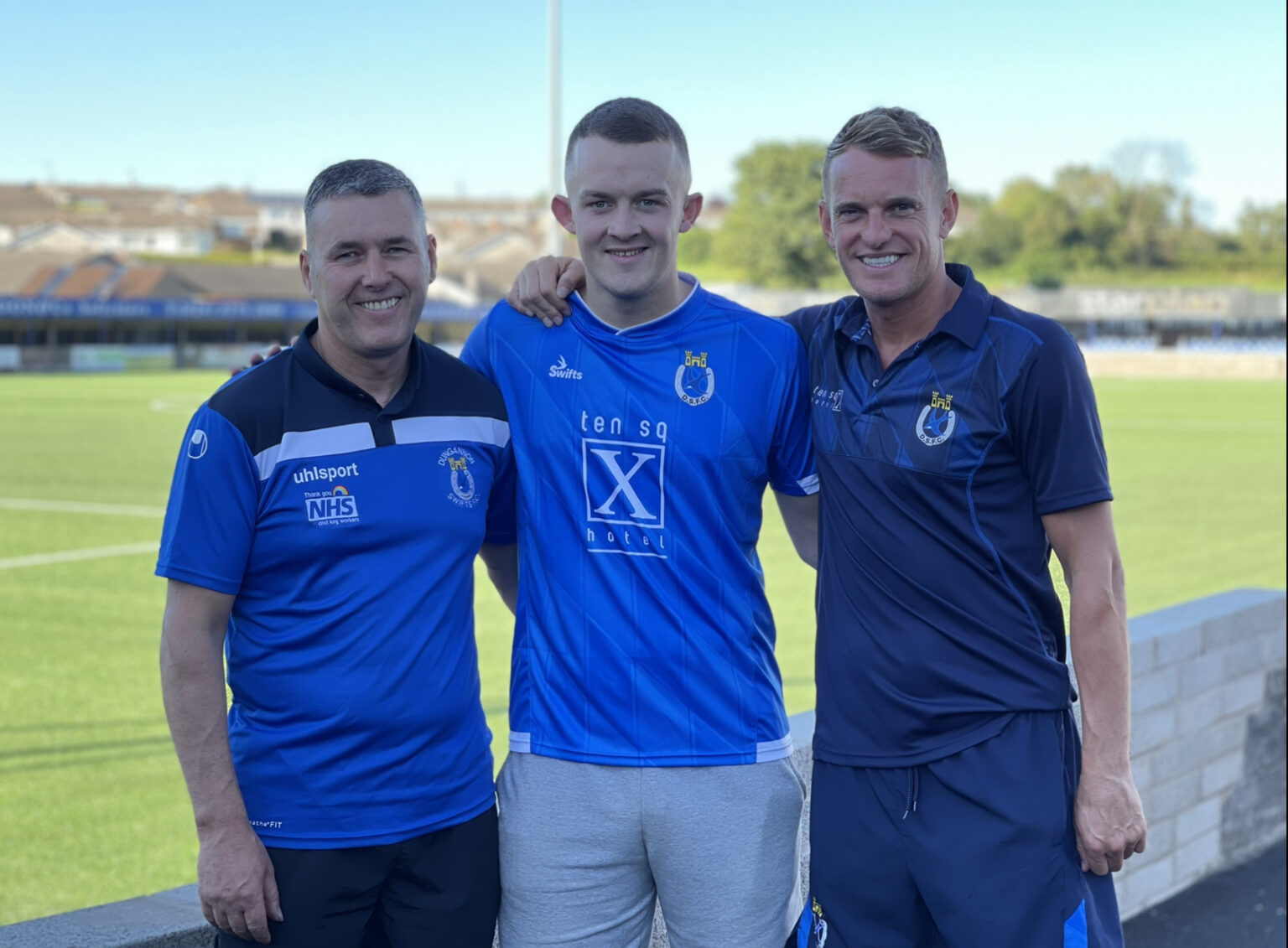 Dungannon complete triple signing ahead of big kick-off