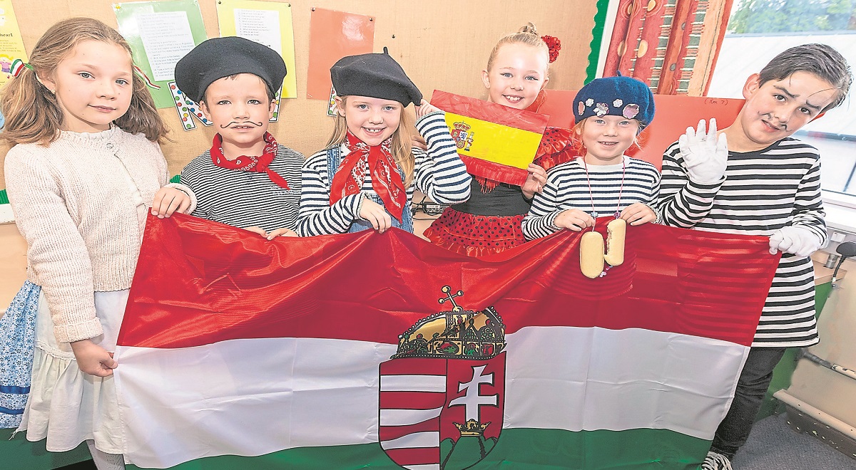 Omagh County PS pupils celebrate ‘European Day of Languages’
