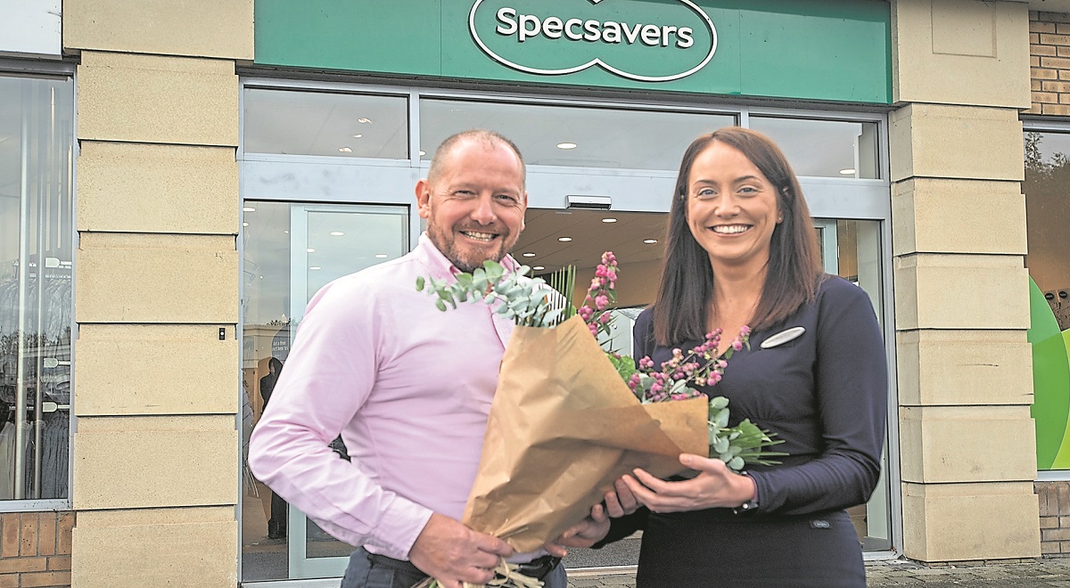 Omagh Specsavers save a man’s life