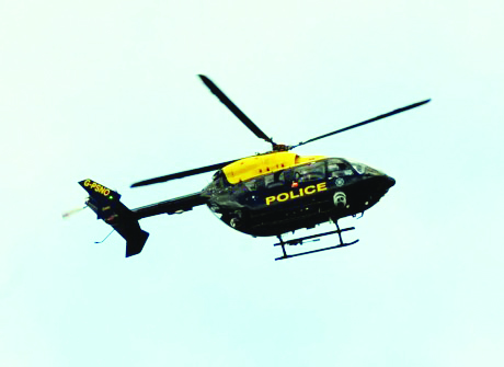 Police helicopter deployed to catch alleged kidnapper