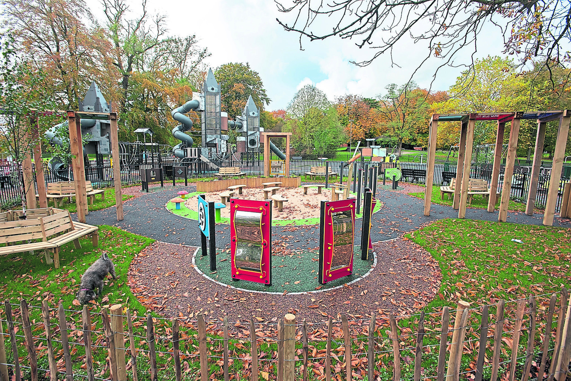 Police probe break-in at new Omagh play park