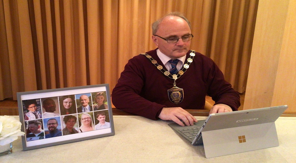 Council opens Book of Condolence for the victims of Creeslough