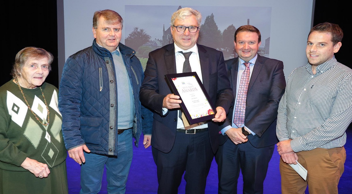 Omagh runner up in 2022 Best Kept Large Town Award
