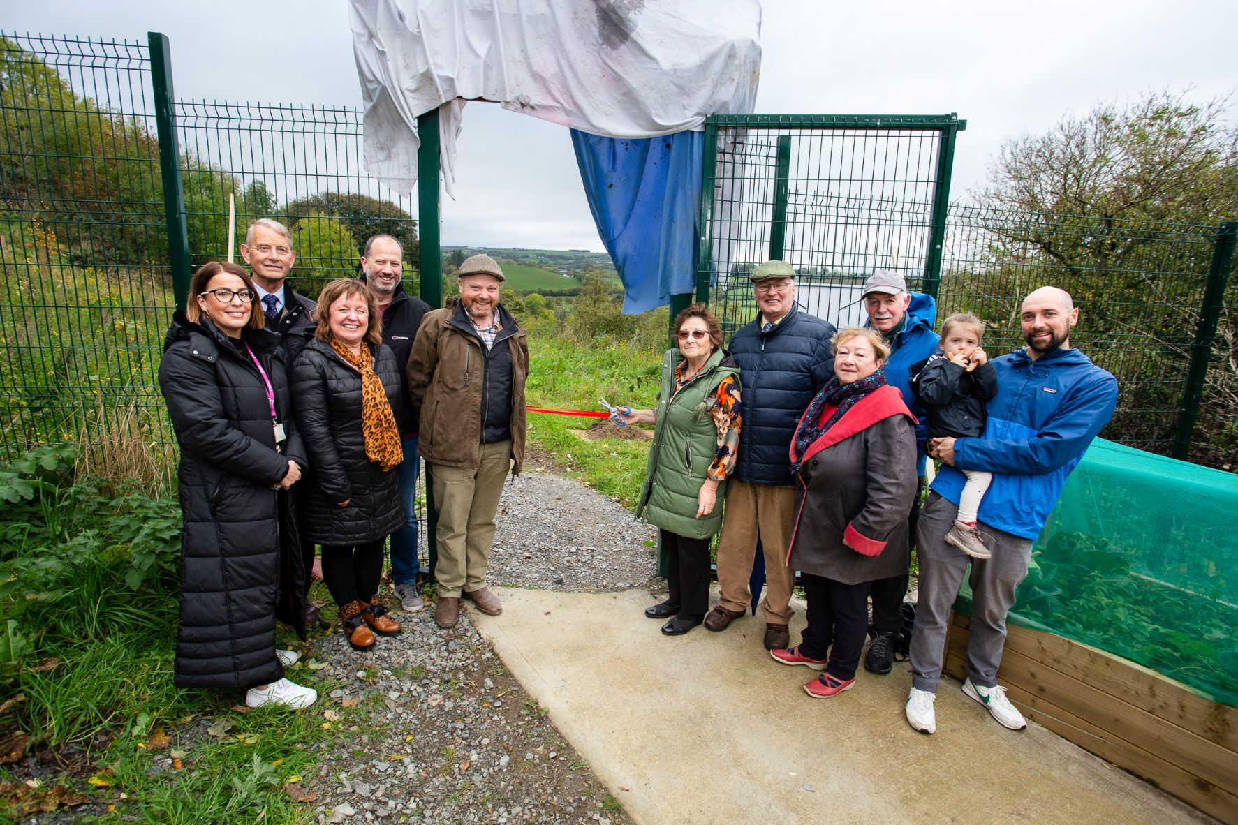 Community garden is opened in Dunamanagh