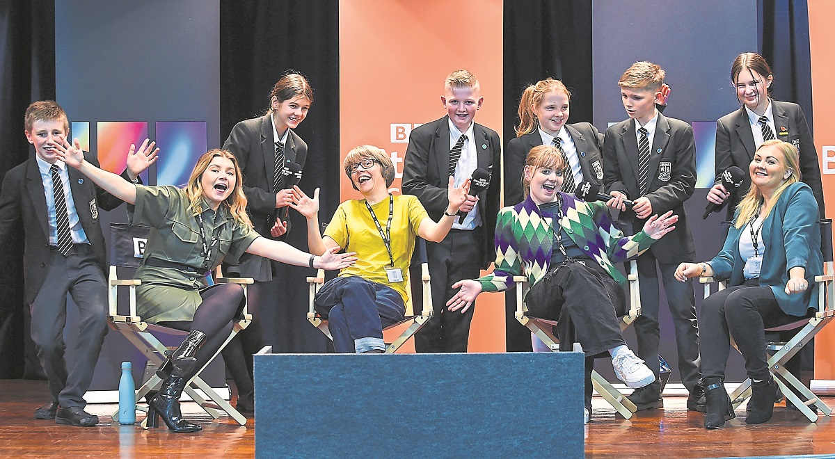 BBC careers roadshow stops at Omagh High