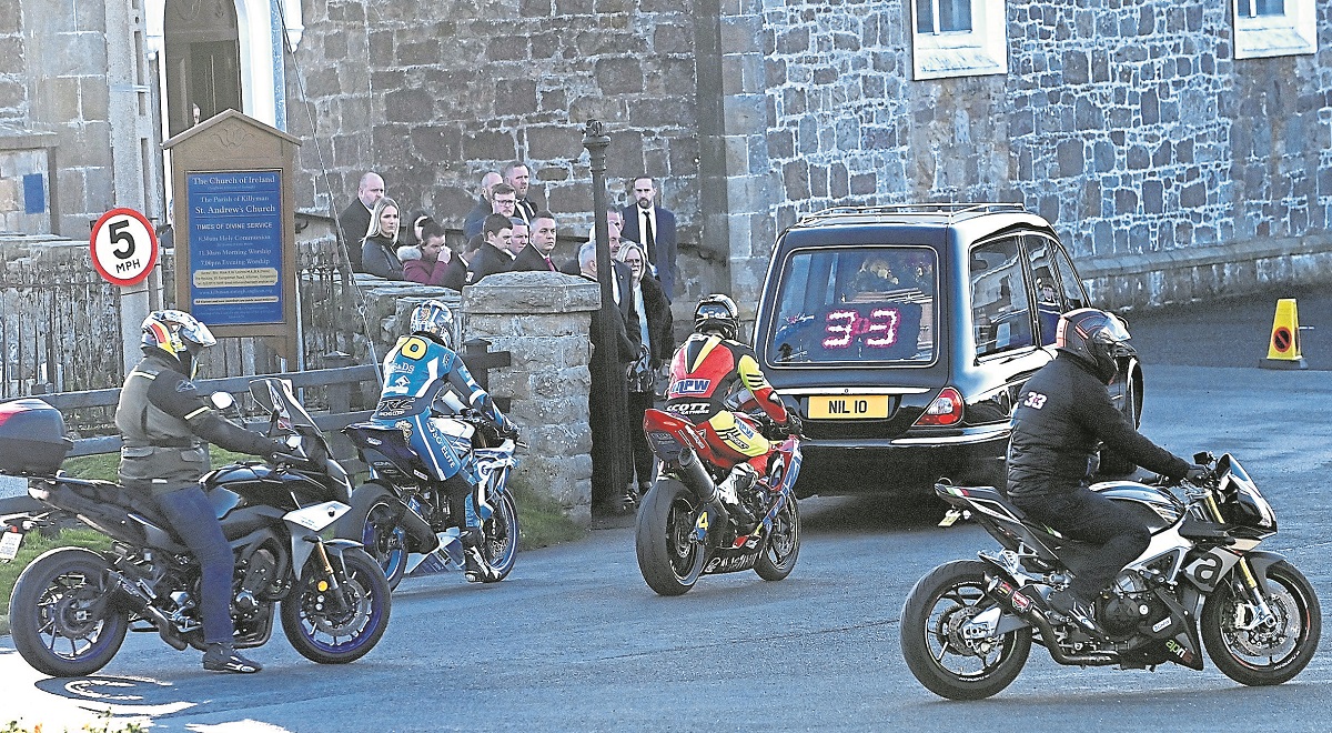 Bike racing fraternity says goodbye to ’Clogher bullet’
