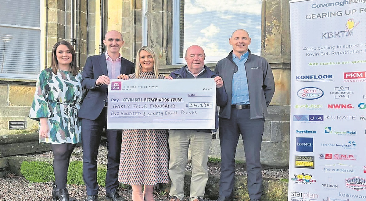 Tyrone charity cycle raises over £30,000