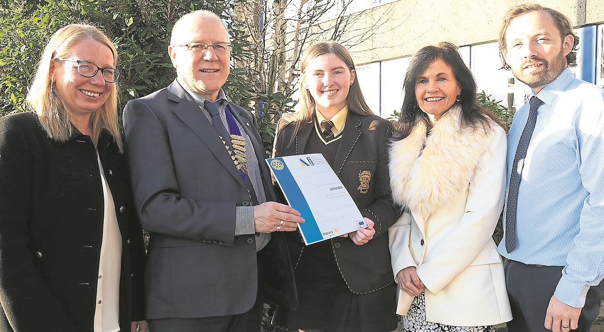 Talented Meabh lands trip to Strasbourg in leadership competition