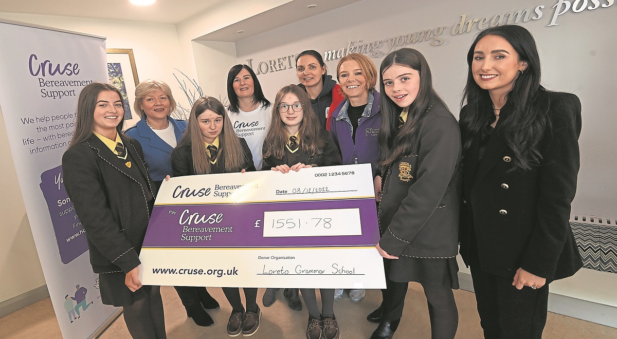 £1,500 raised for local charity helping pupils deal with grief