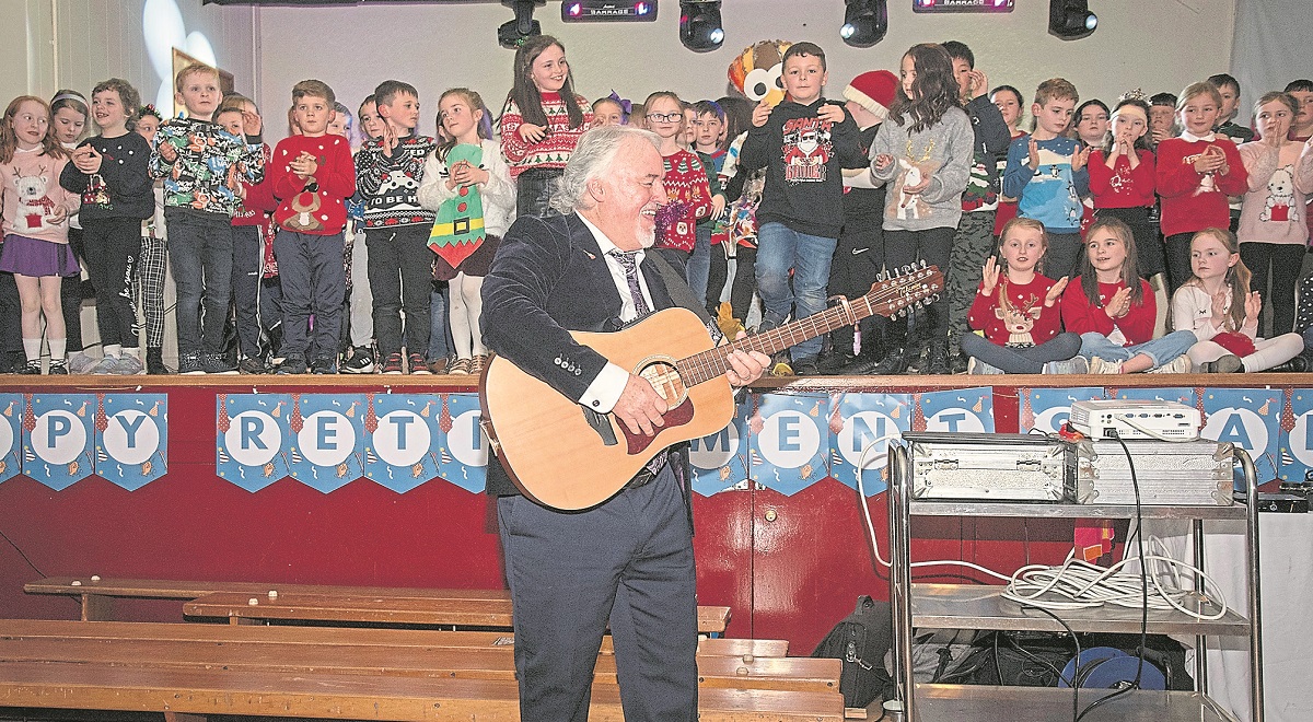 Drumquin teacher showered with affection at retirement function