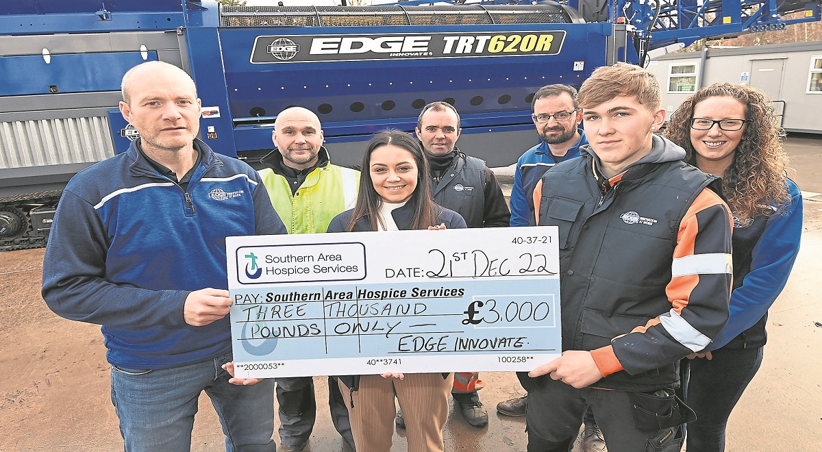 EDGE staff raise £12,000 for four local charities