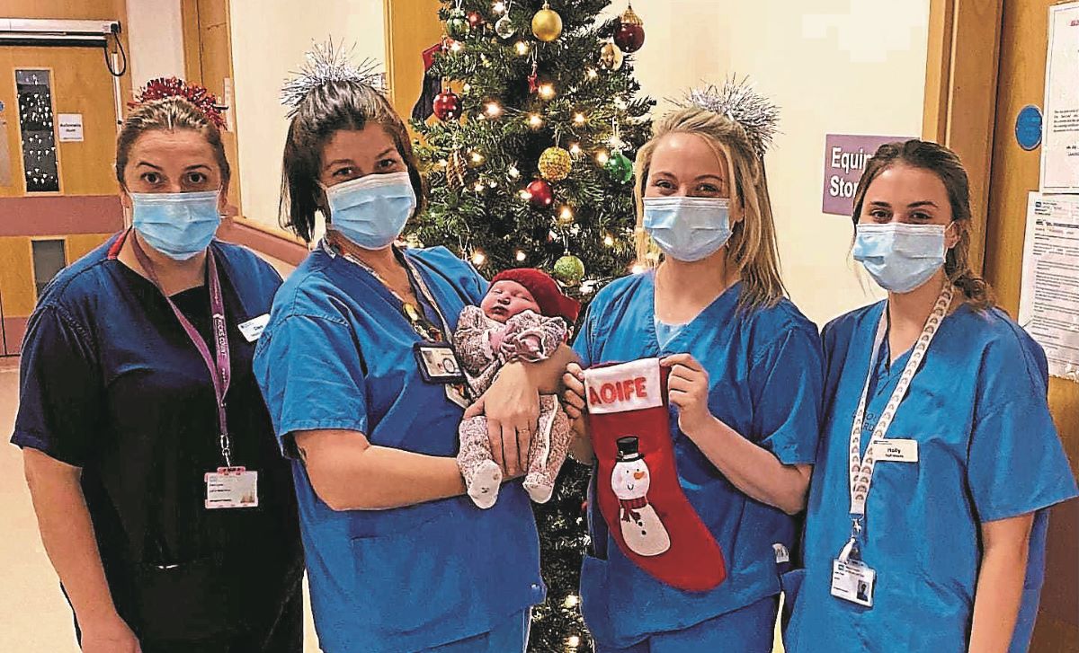 Little bundles of festive joy arrive for local parents