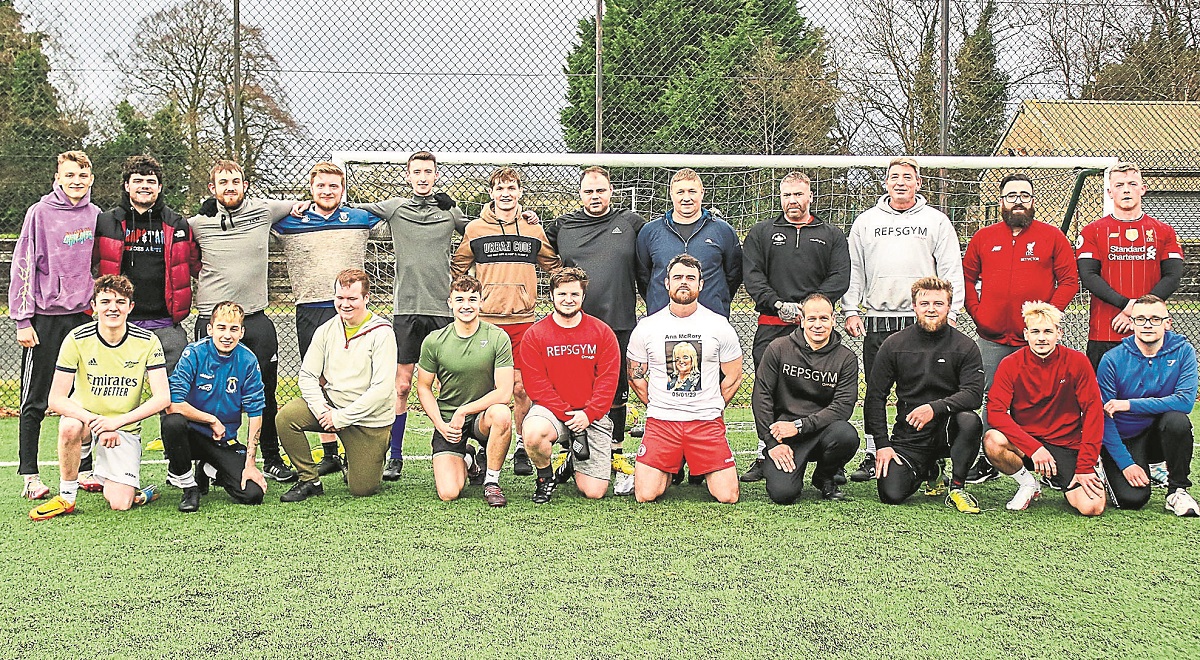 Gyms play charity match for Macmillan